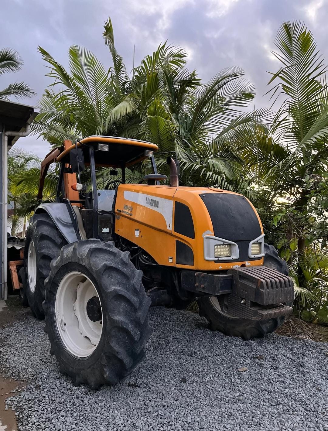 Trator Valtra, modelo BM125 plataformado, 4x4, ano 2009