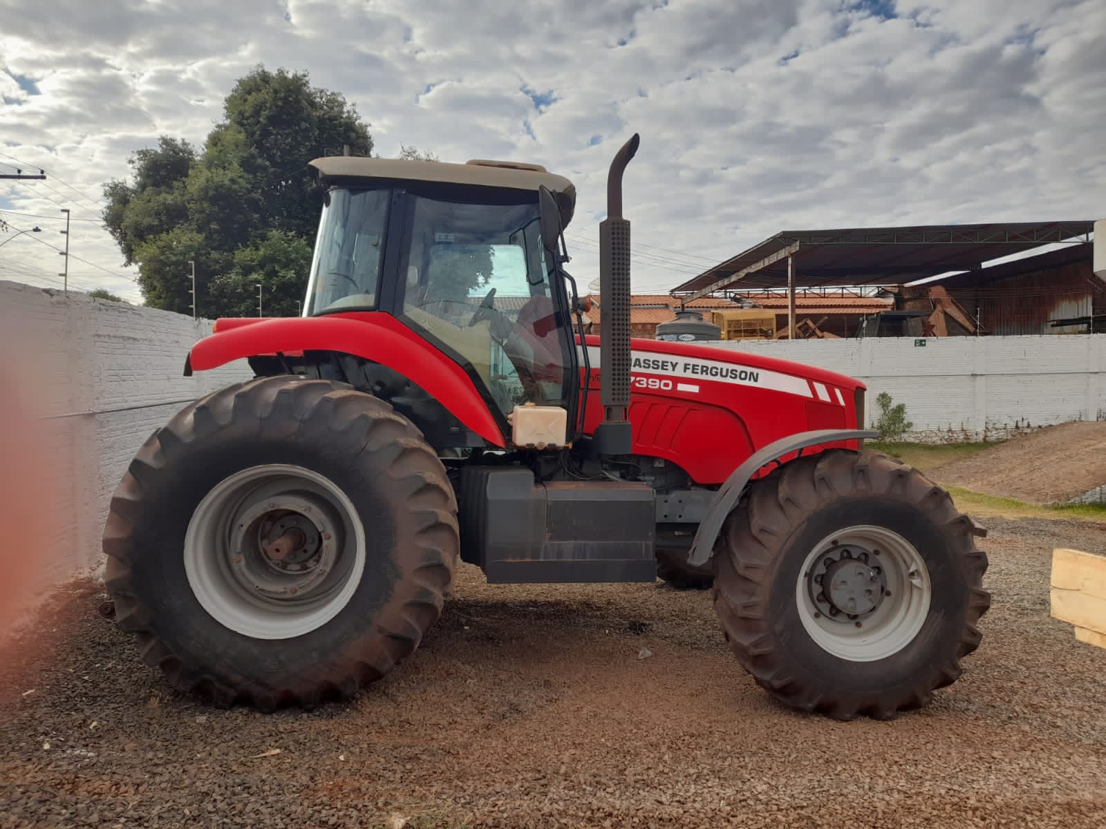 TRATOR MASSEY FERGUSON 7390 DYNA-6