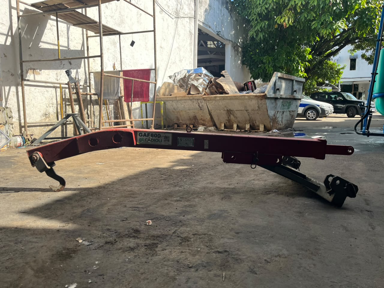 Guincho Tras. Cadioli Cap.800kg Fixo